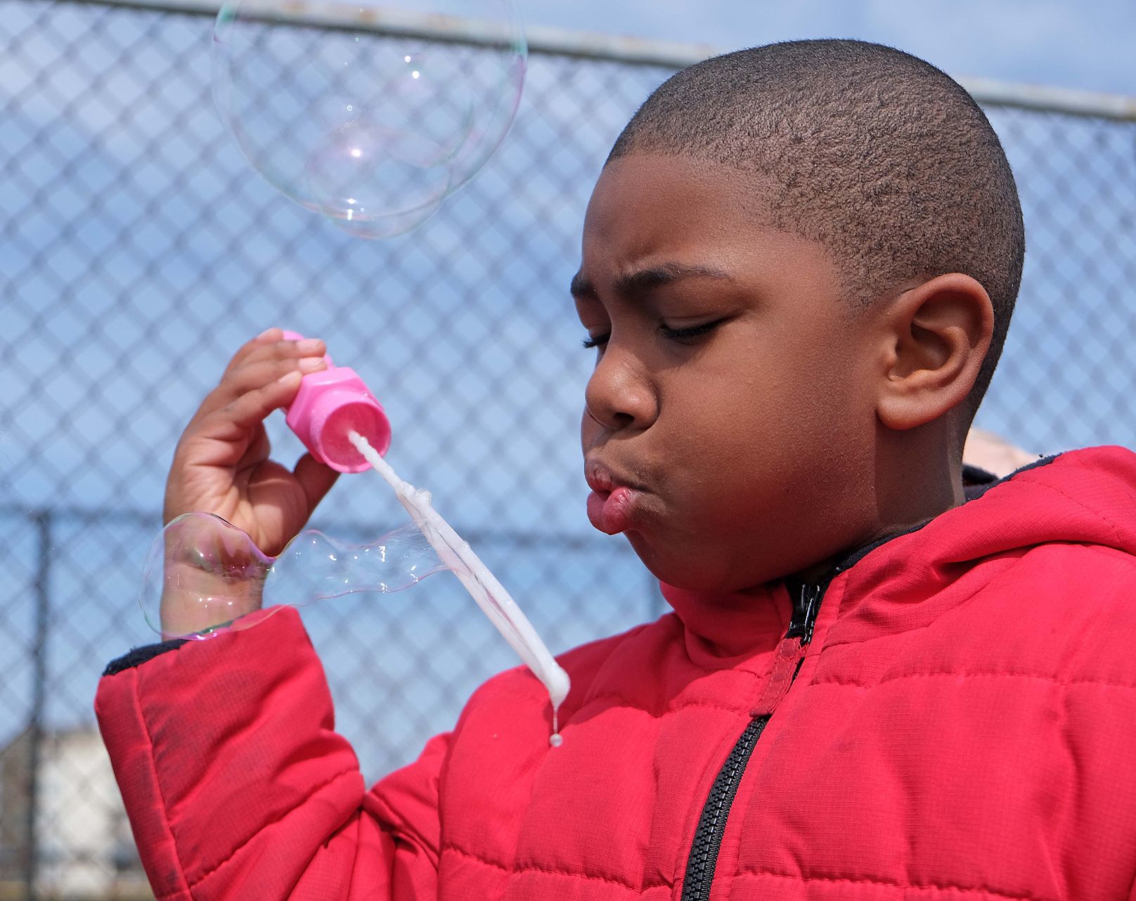 Blow Bubbles 4 Autism at OC Primary School